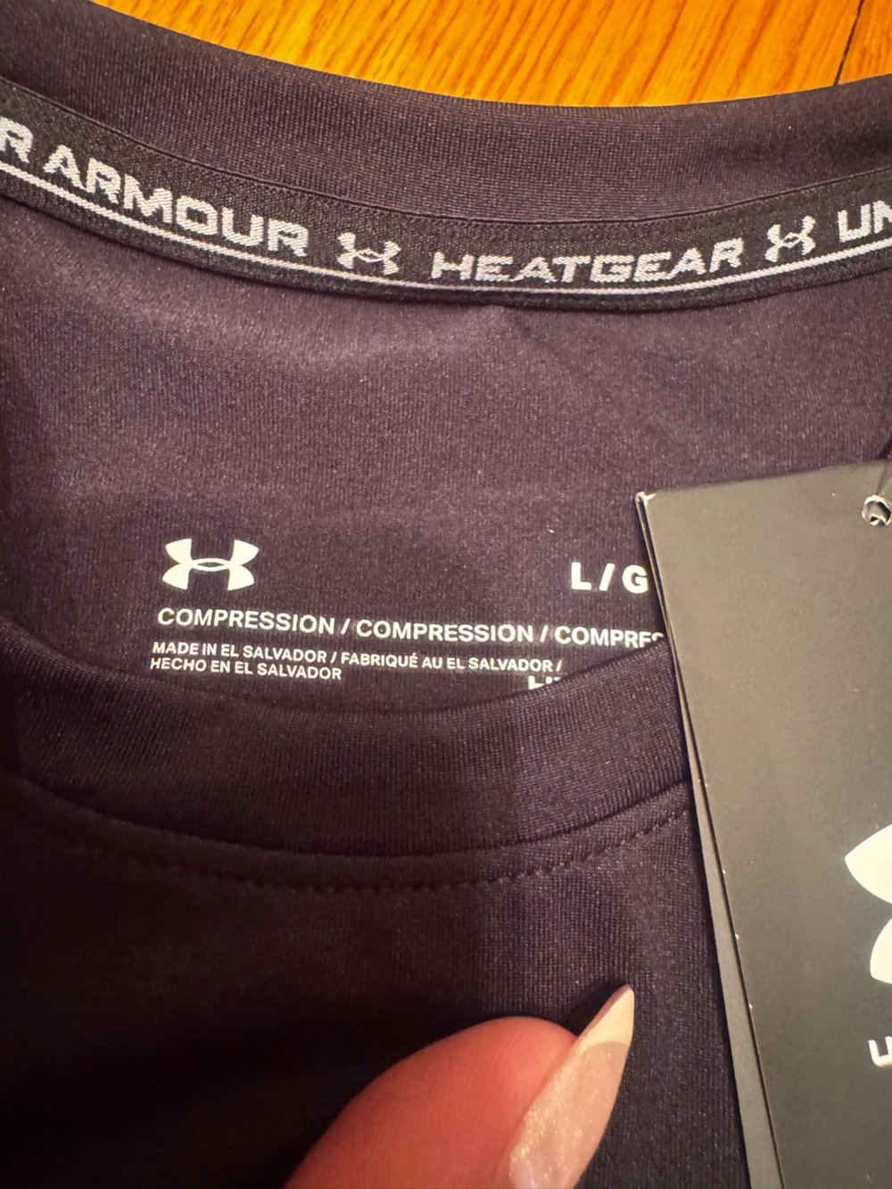 Under Armour Men's HeatGear Sleeveless Compression Shirt Black NWT - Picture 2 of 4